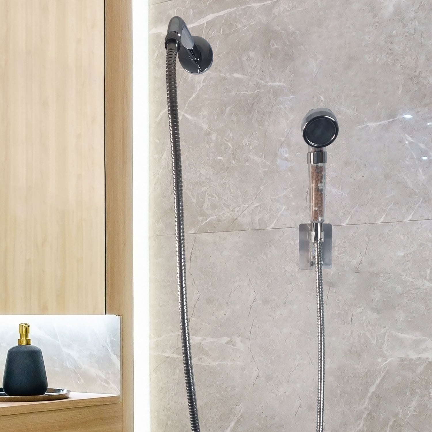 MineralStream™ LED Ionic Shower Head