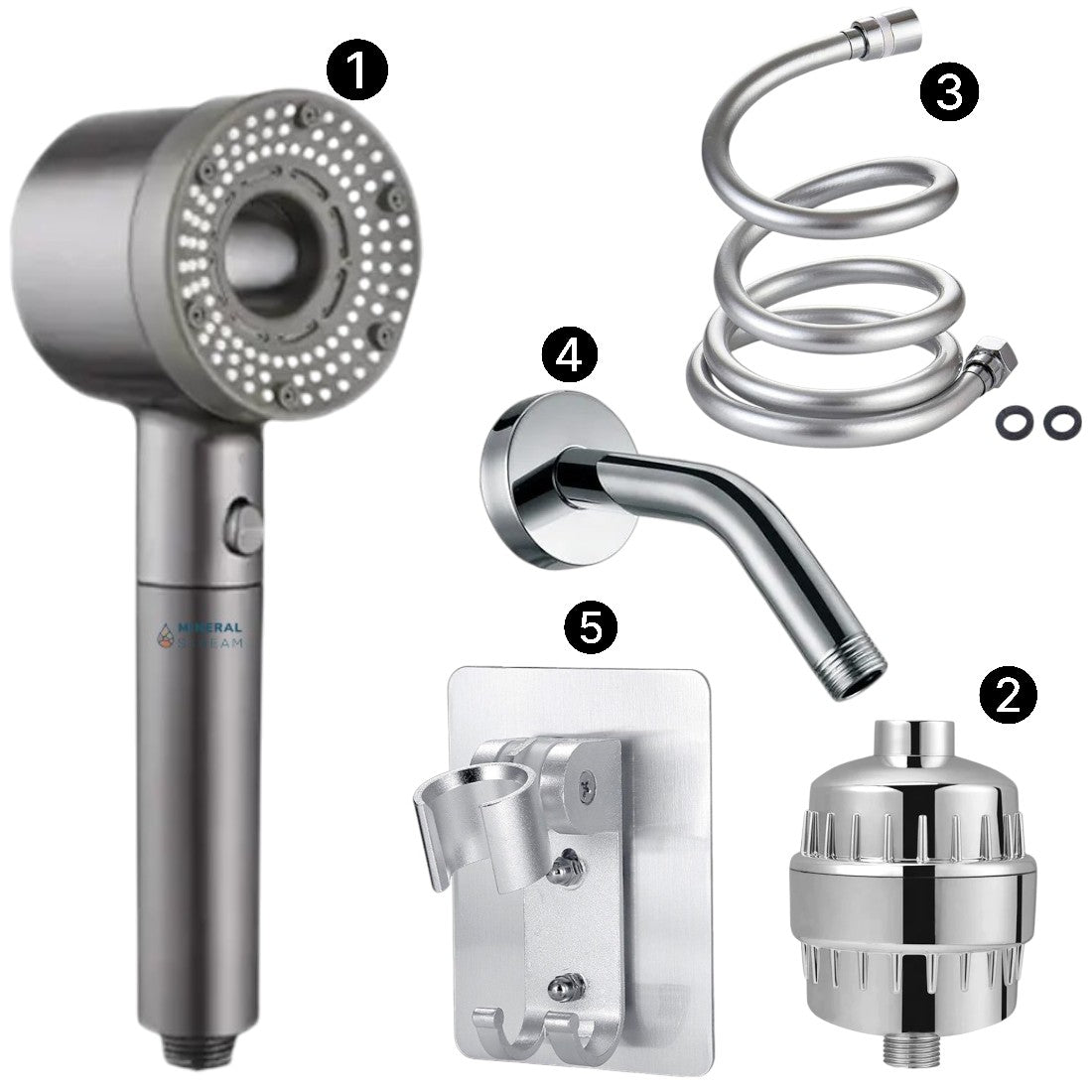 Hey-Pure Filtered Shower Head