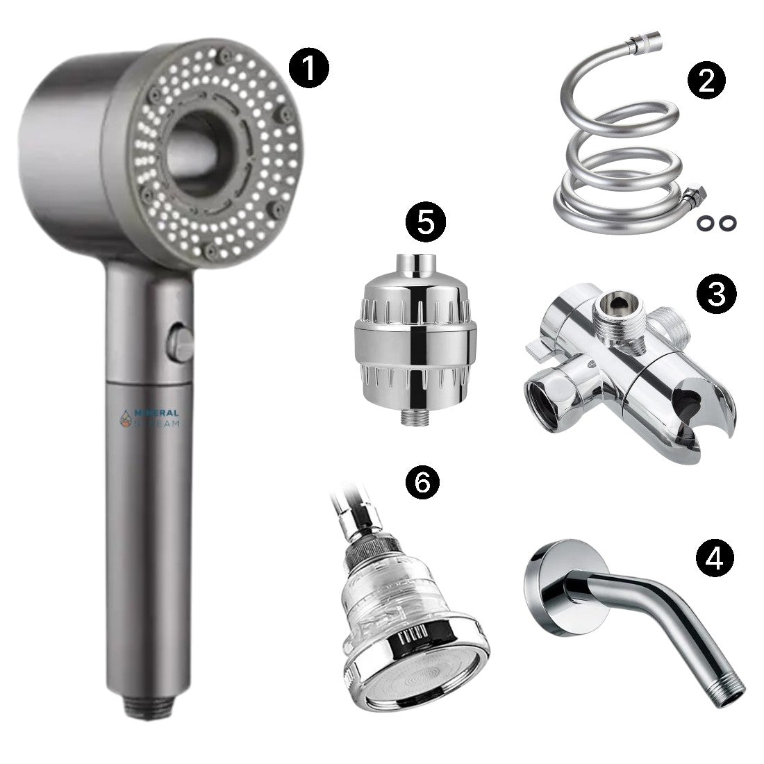 Hey-Pure Filtered Shower Head