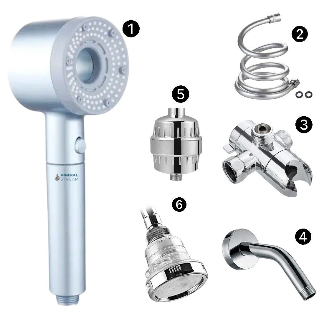 Hey-Pure Filtered Shower Head