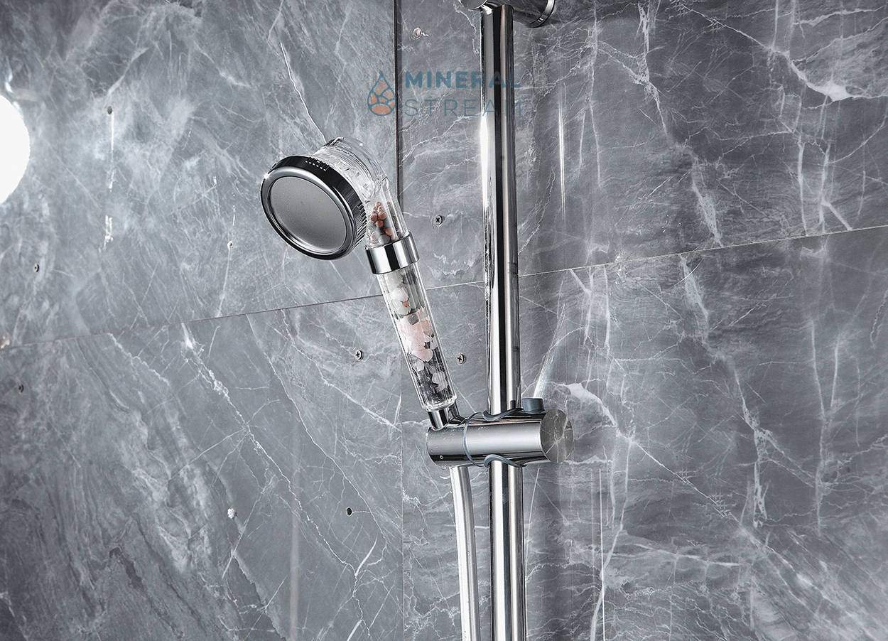 Chakra Showerhead Shower Essentials Kit Mineral Stream